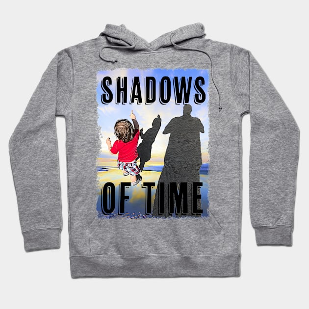 Shadows of time Hoodie by Ripples of Time